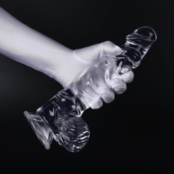 ClearlyHorny Gode transparent Dildick L 17 x 4.5cm